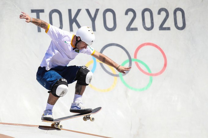 Brasil conquista mais uma medalha de prata no skate