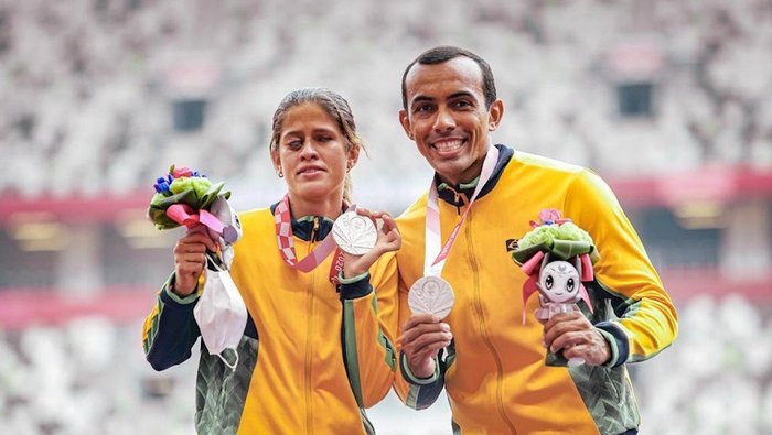Potiguar Thalita Simplício conquista medalha de prata no atletismo na Paralimpíada de Tóquio