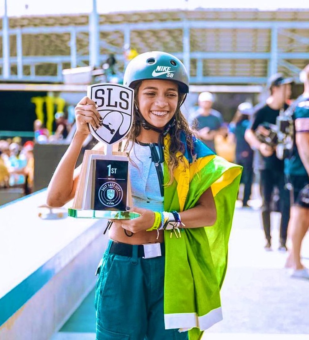 Rayssa Leal vira na última manobra e é campeã na Liga Mundial de Street