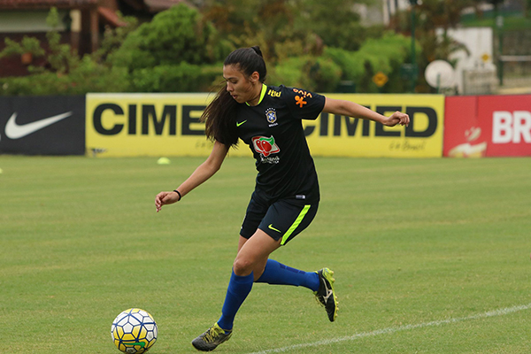 Potiguar é convocada para Seleção Brasileira de Futebol Feminino