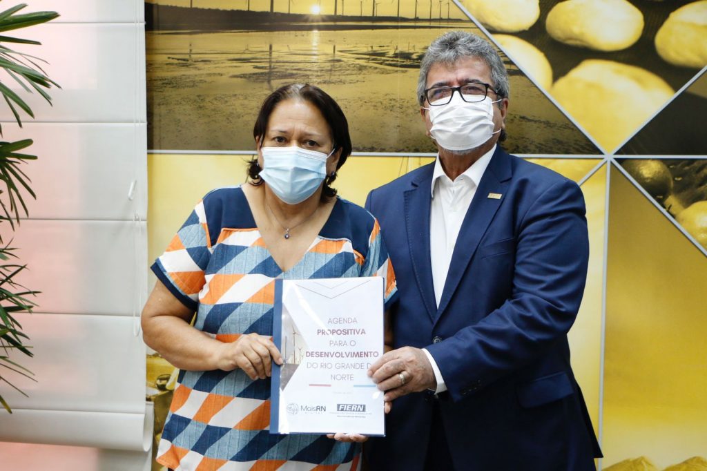 FIERN entrega à governadora uma Agenda Propositiva para o Desenvolvimento do RN