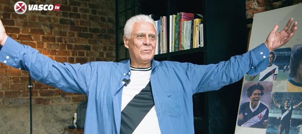 Ídolo do Vasco, Dinamite revela descoberta de tumores e inicia tratamento