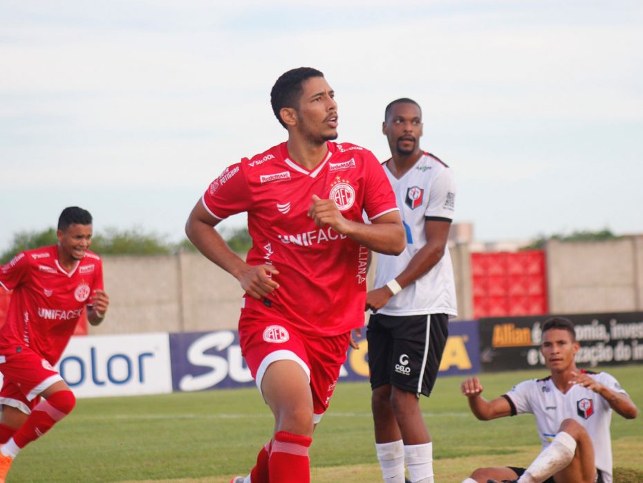 América bate Santa Cruz por 1 a 0 e vence a primeira no Campeonato Potiguar