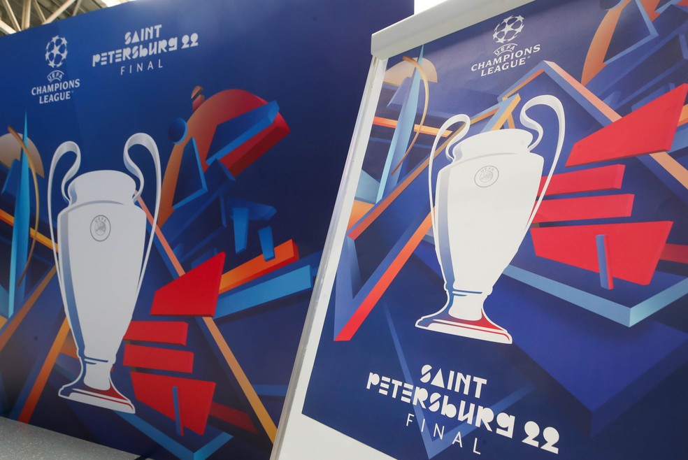 Uefa avalia mudar local de final da Champions devido ao conflito entre Rússia e Ucrânia