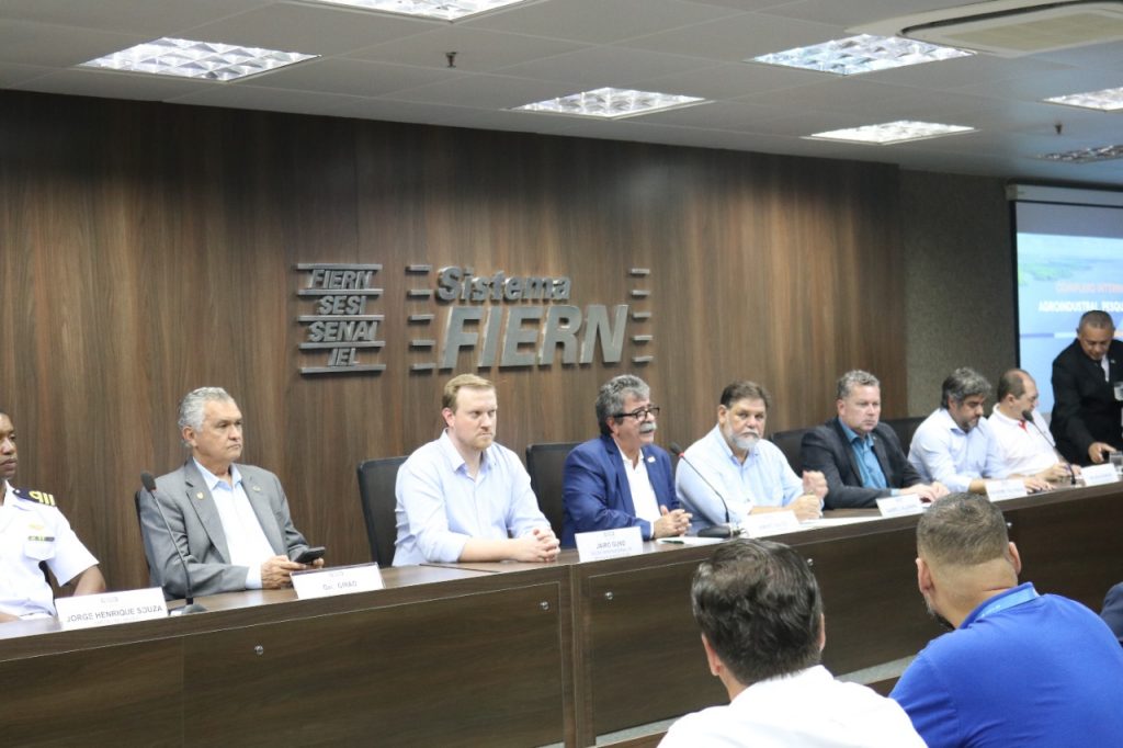 Projeto do Complexo Internacional Agroindustrial, Pesqueiro e Naval é apresentado na FIERN