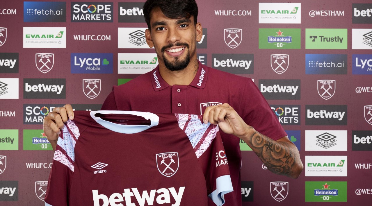 VÍDEO: West Ham anuncia oficialmente a contratação de Lucas Paquetá