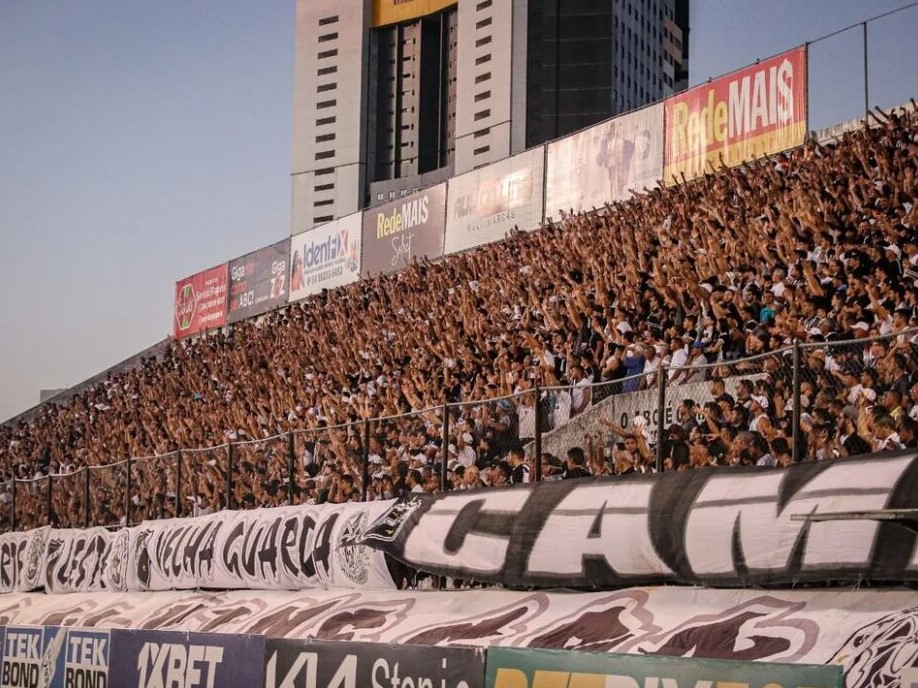 Torcida do ABC esgota todos os ingressos de arquibancada para confronto contra o Vitória