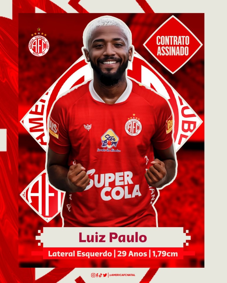 América anuncia contratação de lateral-esquerdo para a próxima temporada