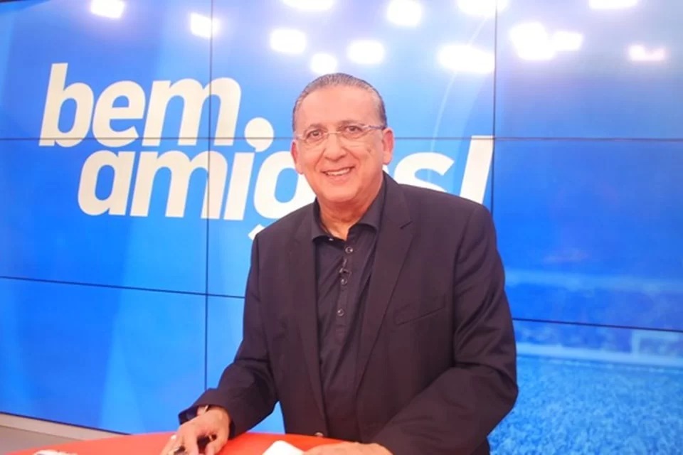 A uma semana da Copa, Galvão Bueno é internado com Covid