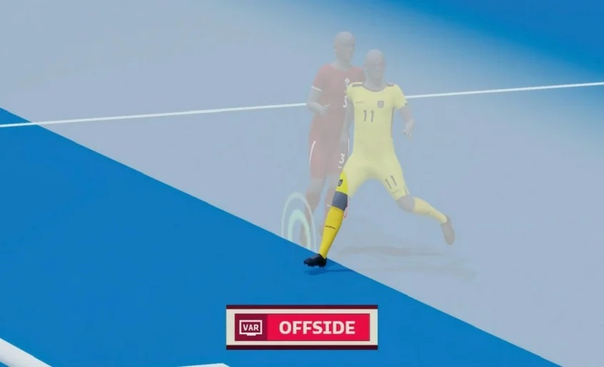 [VÍDEO] Catar x Equador: gol é anulado com tecnologia de impedimento semiautomático