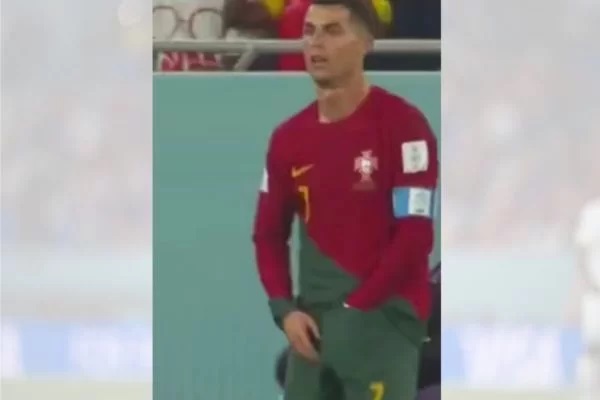 VÍDEO: Federação Portuguesa de Futebol explica “lanchinho” na cueca de CR7