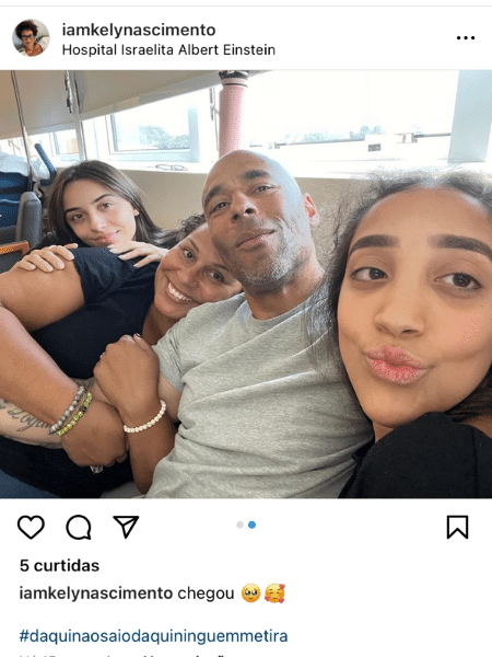 Família de Pelé passa o Natal no hospital Albert Einstein, em São Paulo