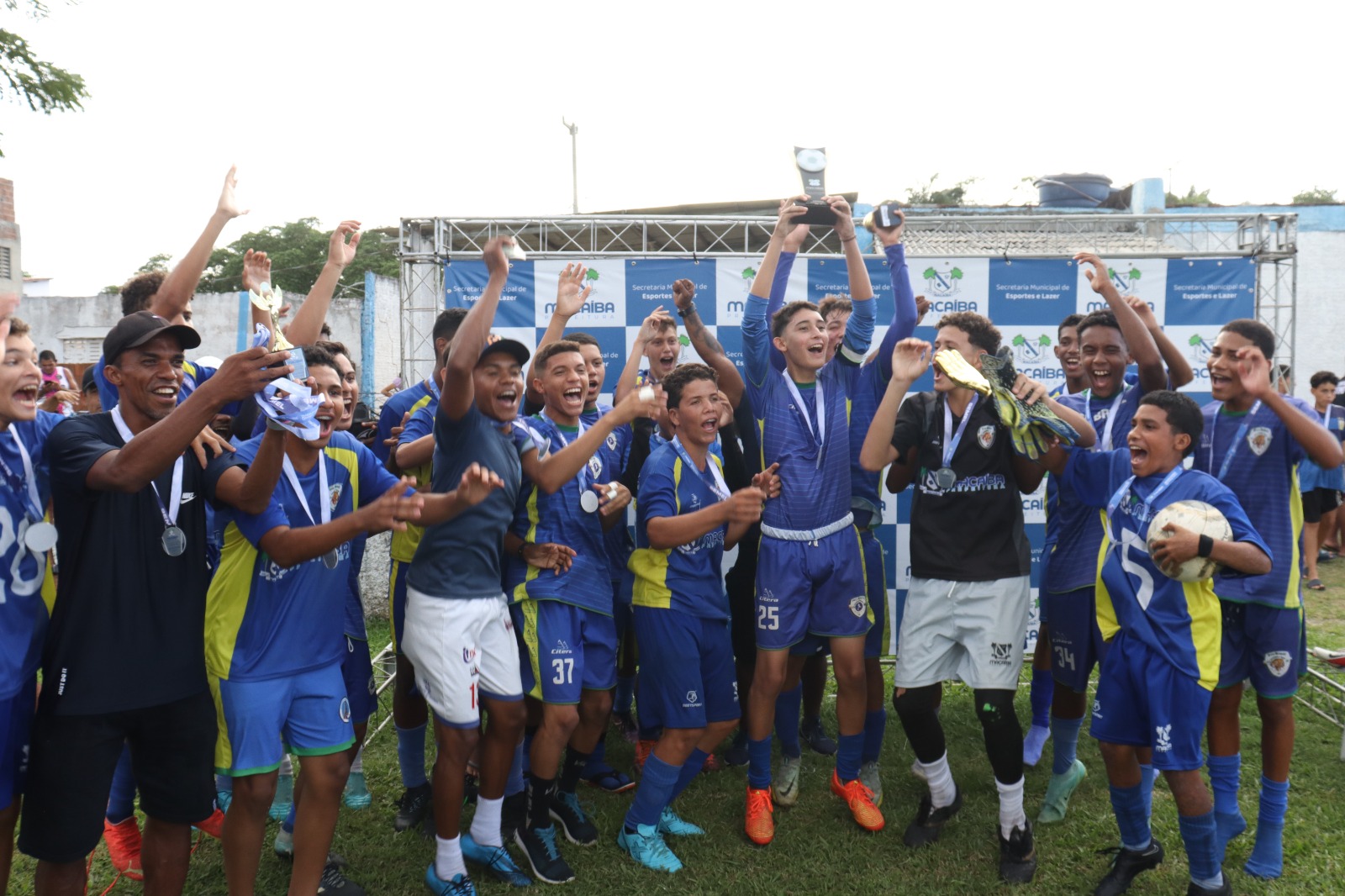 Bragantino e CSPM se sagram campeões de futebol macaibense nas categorias sub-17 e sub-15