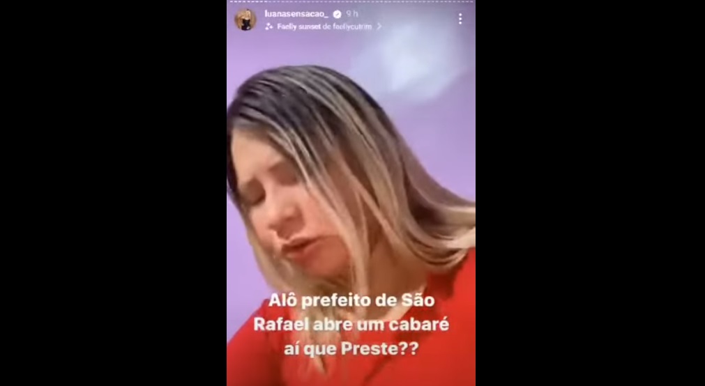 [VÍDEO] Influencer do RN que rifou ‘noite de prazer’ viraliza após cobrança a prefeito: “Um cabaré que preste”