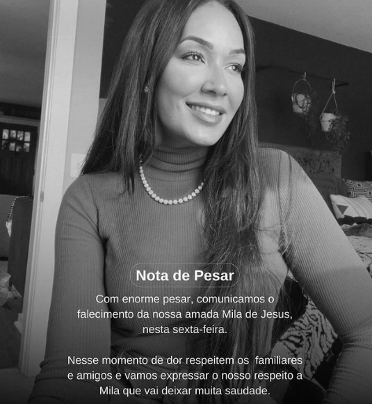 Influenciadora brasileira morre aos 35 anos nos EUA